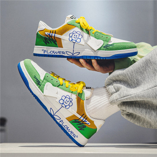 Modische und vielseitige Graffiti-Schuhe für Herren