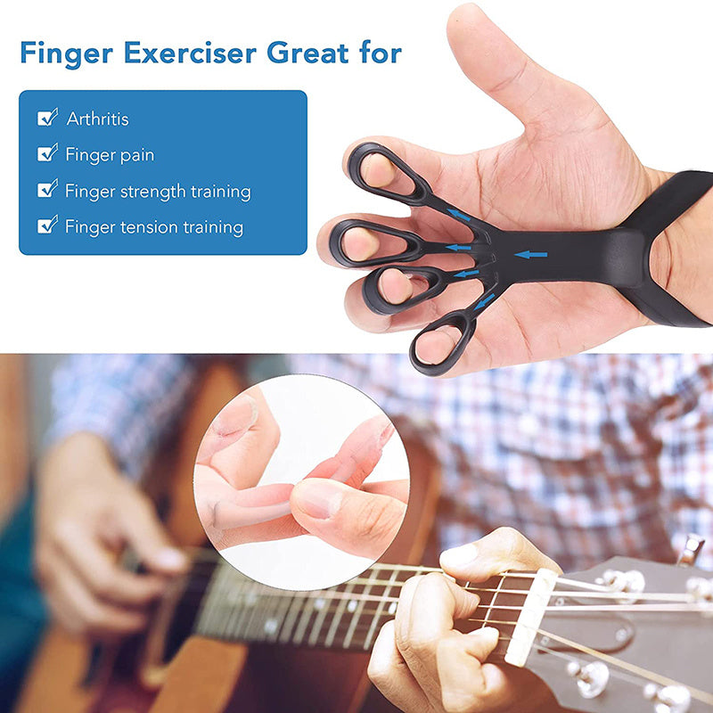 Silikon-Griffgerät, Fingerübungsstrecker, Arthritis-Handgrifftrainer, Stärkung des Rehabilitationstrainings zur Schmerzlinderung