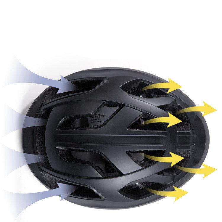 Fahrradhelm mit LED-Licht