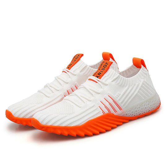 Atmungsaktive Sneakers aus gewebtem Mesh