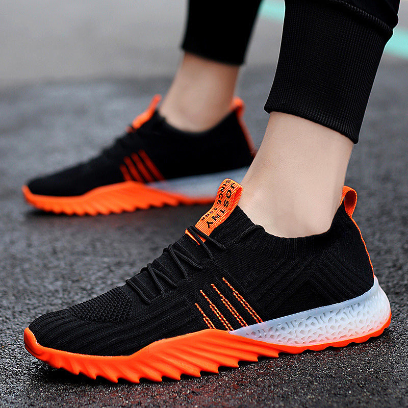 Atmungsaktive Sneakers aus gewebtem Mesh