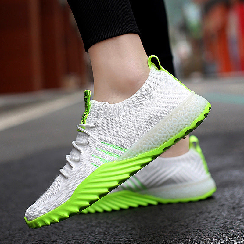 Atmungsaktive Sneakers aus gewebtem Mesh