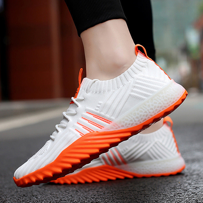 Atmungsaktive Sneakers aus gewebtem Mesh