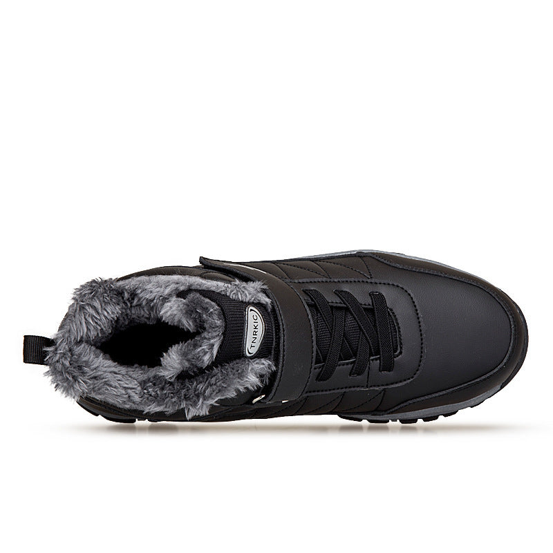 Warme High-Top-Reise-Wanderschuhe mit Fleecefutter für Herren