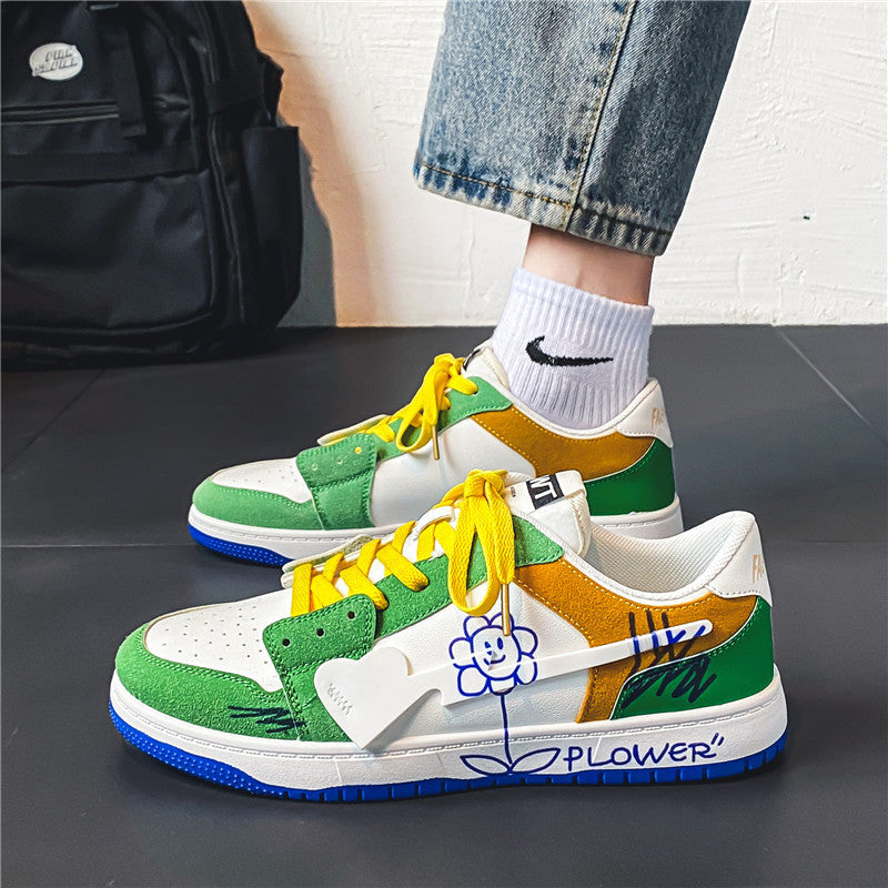Modische und vielseitige Graffiti-Schuhe für Herren
