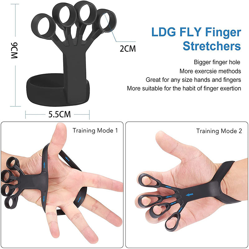 Silikon-Griffgerät, Fingerübungsstrecker, Arthritis-Handgrifftrainer, Stärkung des Rehabilitationstrainings zur Schmerzlinderung