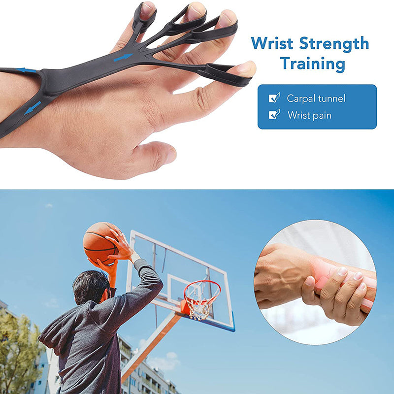 Silikon-Griffgerät, Fingerübungsstrecker, Arthritis-Handgrifftrainer, Stärkung des Rehabilitationstrainings zur Schmerzlinderung