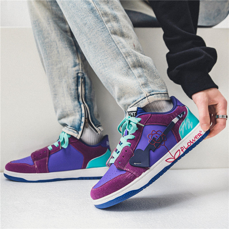 Modische und vielseitige Graffiti-Schuhe für Herren