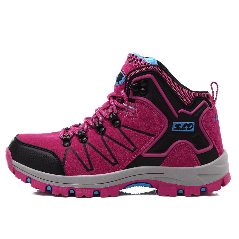 Wanderschuhe Freizeitschuhe Herren Und Damen Herbst Und Winter Bequeme High-Top-Schuhe