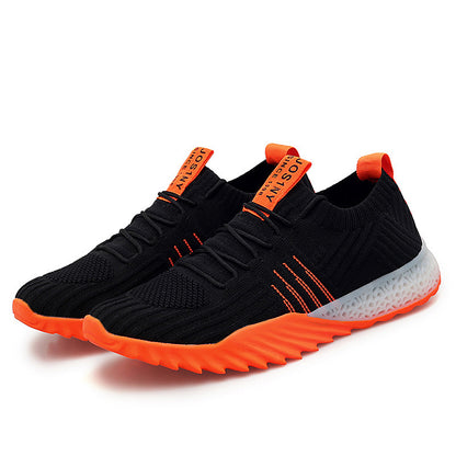 Atmungsaktive Sneakers aus gewebtem Mesh