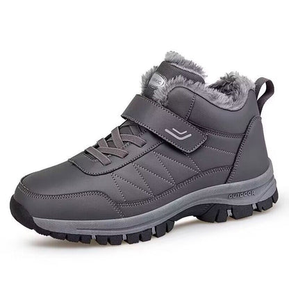 Warme High-Top-Reise-Wanderschuhe mit Fleecefutter für Herren