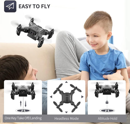 DE 4DRC V2 Mini Drohne Selfie WIFI FPV mit HD Kamera Faltbarer Arm RC Quadcopter
